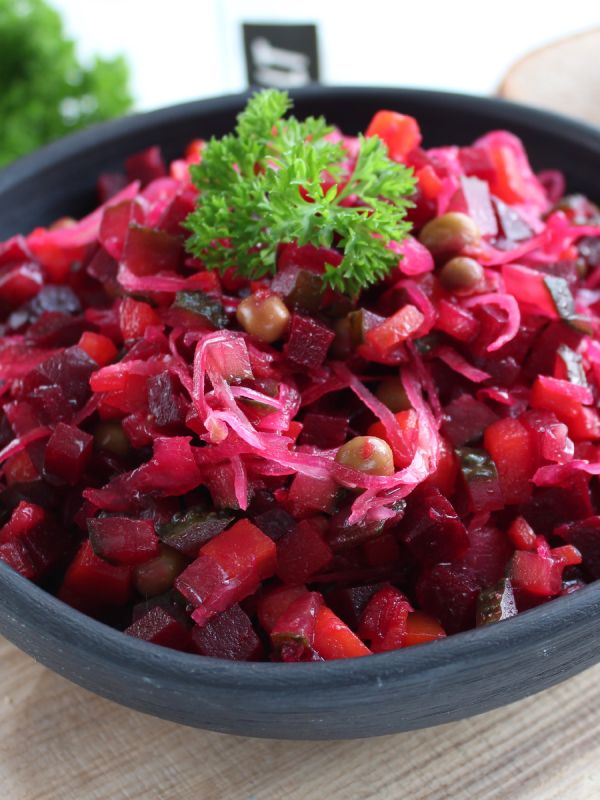 Идеальный винегрет без картошки – что может быть лучше!