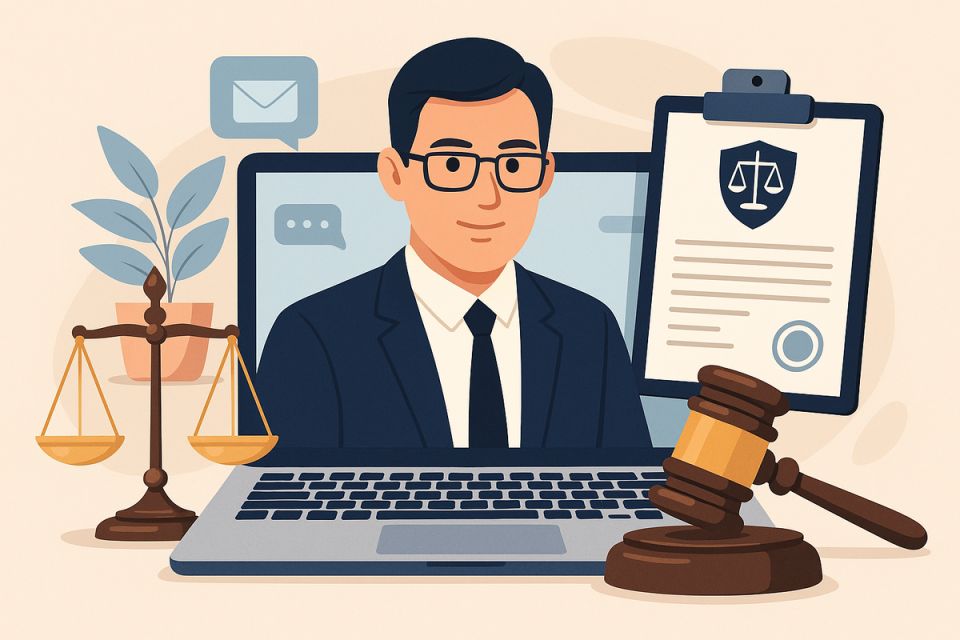Онлайн-юрист: легкость, доступность и законность