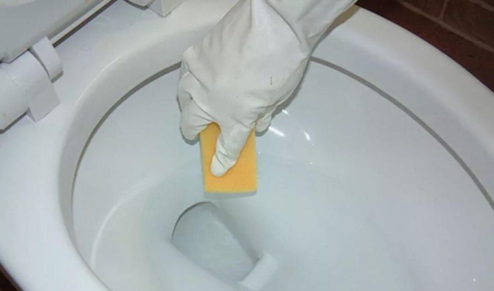 Приемы для борьбы с налетом на унитазе