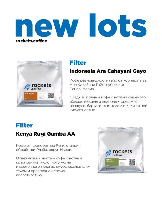 Каждую неделю — новые кофейные соблазны