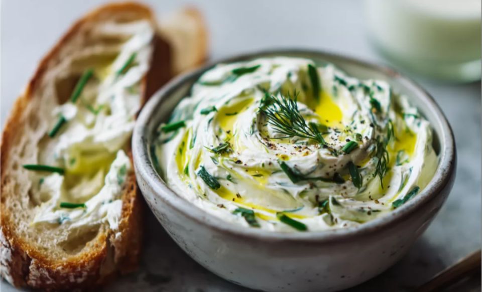 Домашний крем-чиз из кефира — спокойная находка для простых блюд