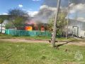Детская шалость привела к крупному пожару в поселке Жигалово
