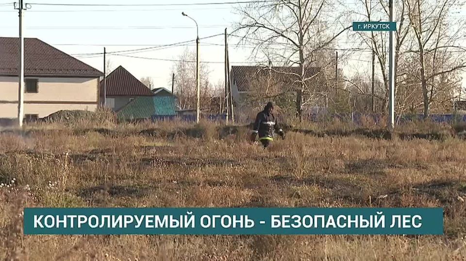 Контролируемый огонь - безопасный лес