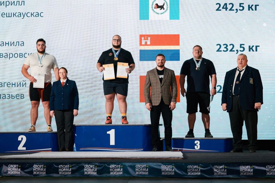 Спортсмены Иркутской области завоевали четыре медали на Кубке России по пауэрлифтингу в дисциплинах «троеборье классическое» и «жим классический»