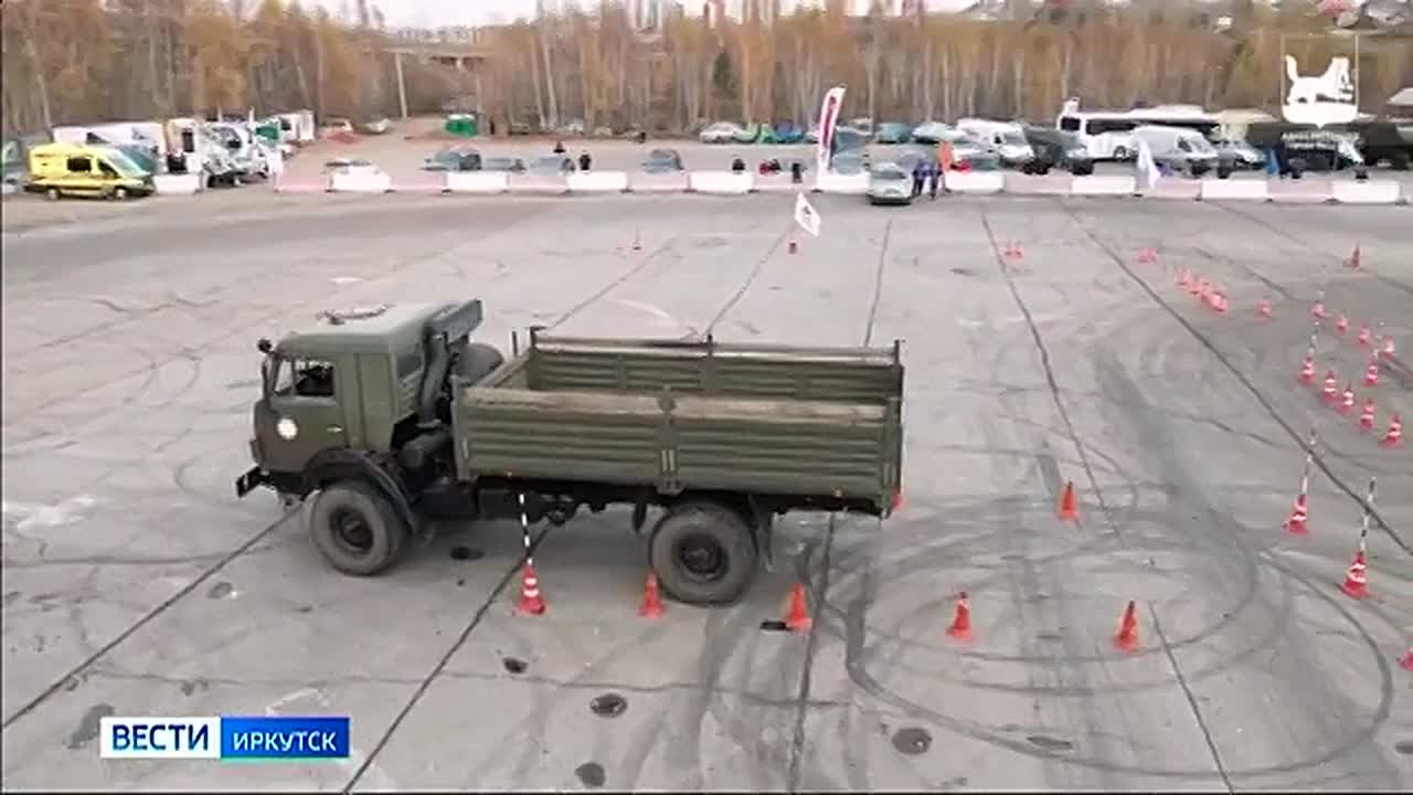 Лучших водителей определили в Иркутске