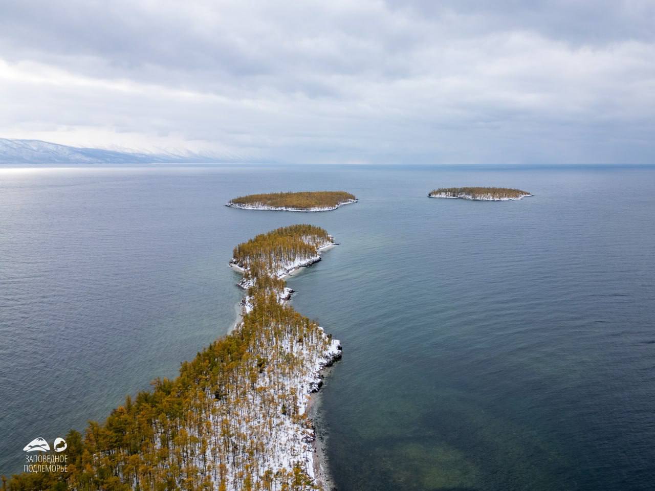 Ушканьи острова на Байкале покрылись первым снегом Ушканьи острова на Байкале покрылись первым снегом