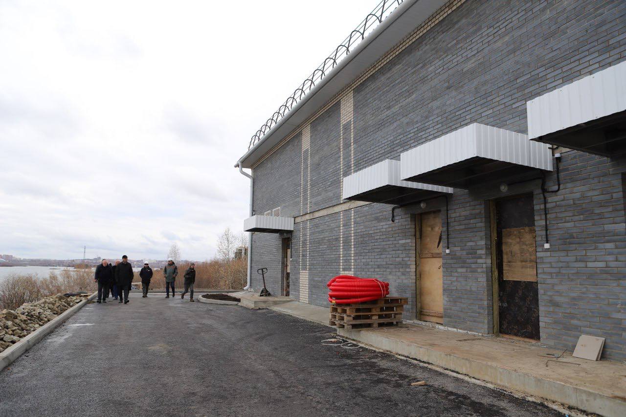 Завершается строительство КНС «Нижний бьеф» и напорных трубопроводов Завершается строительство КНС «Нижний бьеф» и напорных трубопроводов