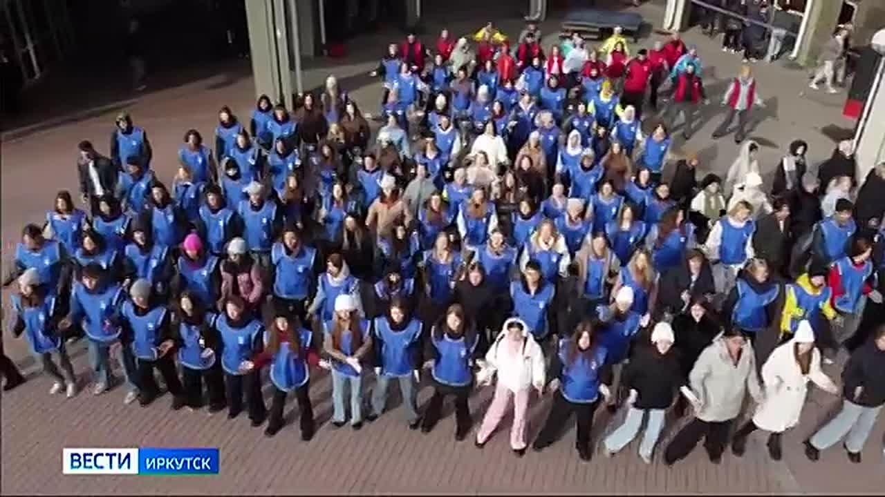 Звуки студенческого хора сегодня можно было услышать в центре Иркутска