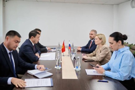 Ольга Любимова: В рамках рабочего визита в Бишкек встретилась с Министром культуры, информации и молодежной политики Кыргызской Республики Мирбеком Мамбеталиевым