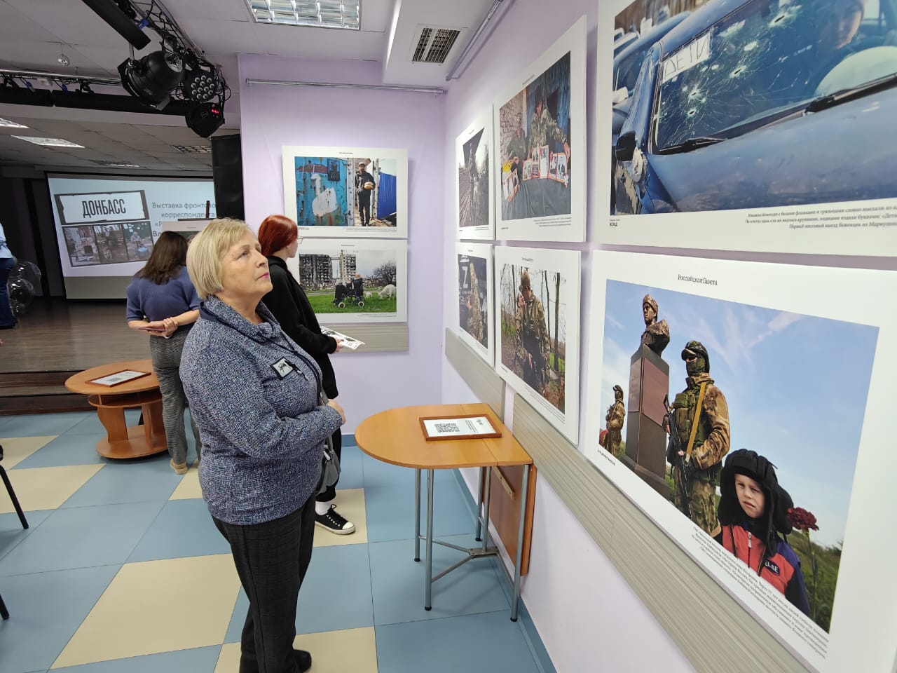 Фотовыставка военкора «Российской газеты» Владимира Аносова «Донбасс» открылась 29 октября в Иркутске