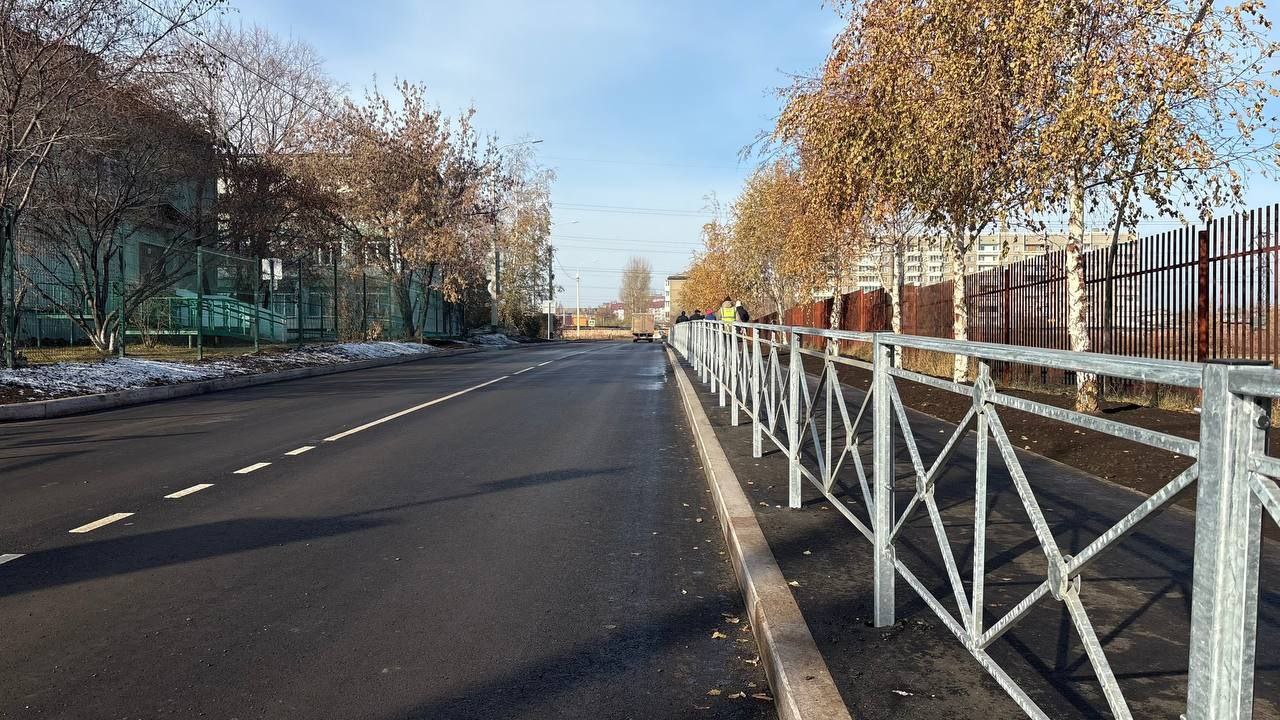 Ремонт улиц Ярославского и Томсона по нацпроекту «Инфраструктура для жизни» завершают в Иркутске Ремонт улиц Ярославского и Томсона по нацпроекту «Инфраструктура для жизни» завершают в Иркутске