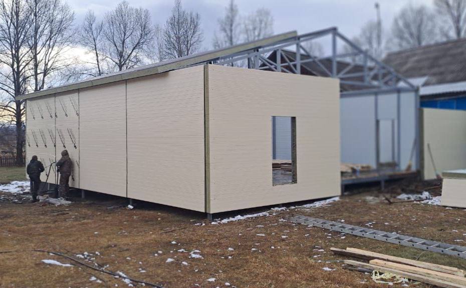 Школьники из Чехово скоро будут обедать в новом модульном пищеблоке