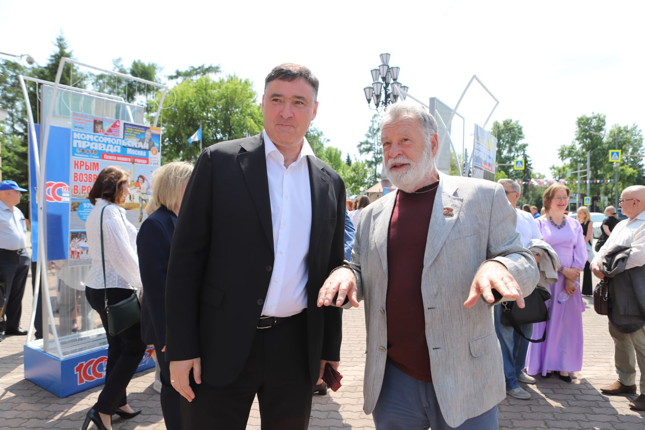 Руслан Болотов: Сегодня своё 75-летие отмечает заслуженный работник культуры Российской Федерации, Почётный гражданин Иркутска Анатолий Стрельцов