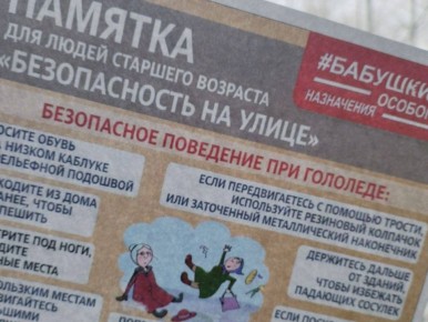 «С заботой о старших» - Госавтоинспекция и Всероссийский студенческий корпус спасателей напомнили о безопасности пожилым людям