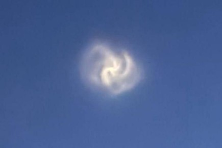 В Иркутске утром 5 ноября в небе заметили ракету