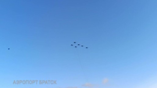 Легендарные «Русские витязи» побывали в Братске!