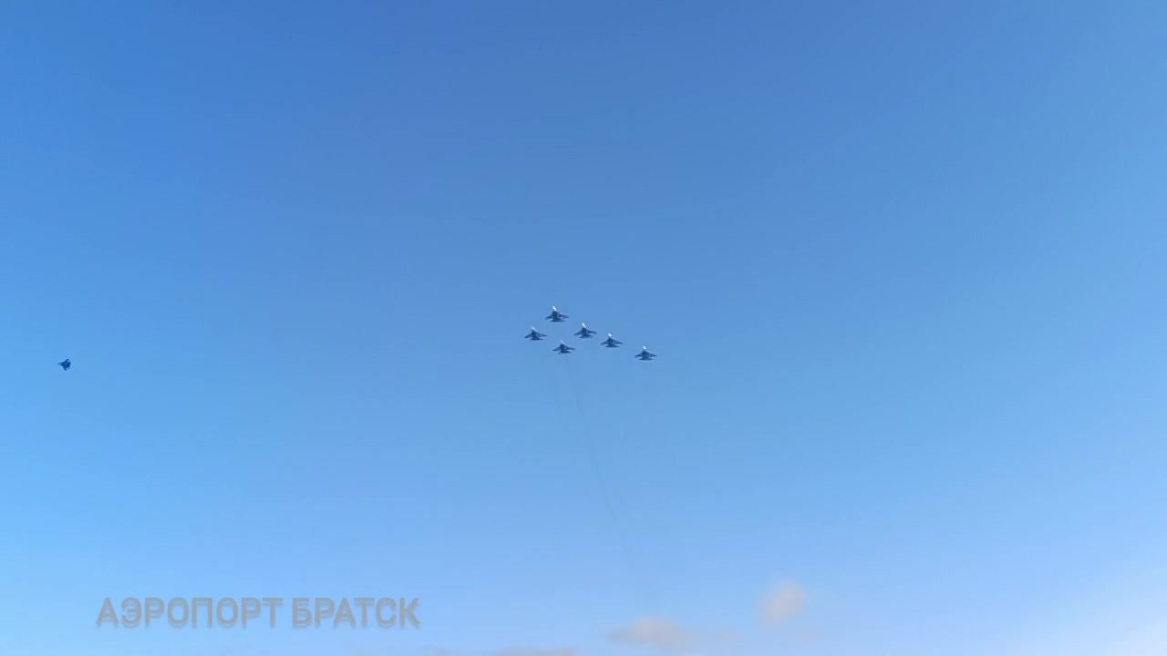 Легендарные «Русские витязи» побывали в Братске!