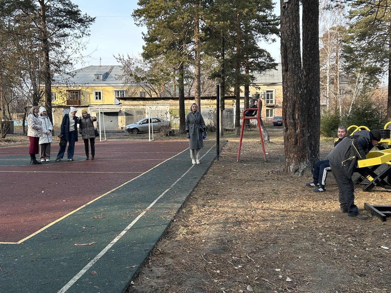 На территории ТОС «Старый город» установили уникальные тренажеры с регулируемой нагрузкой На территории ТОС «Старый город» установили уникальные тренажеры с регулируемой нагрузкой