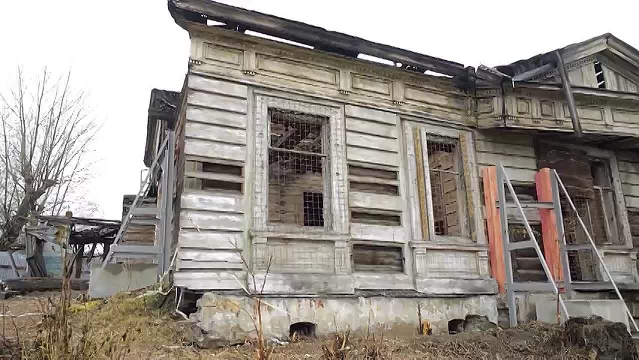 В Усолье-Сибирском начались противоаварийные работы в усадьбе Владимира Рассушина