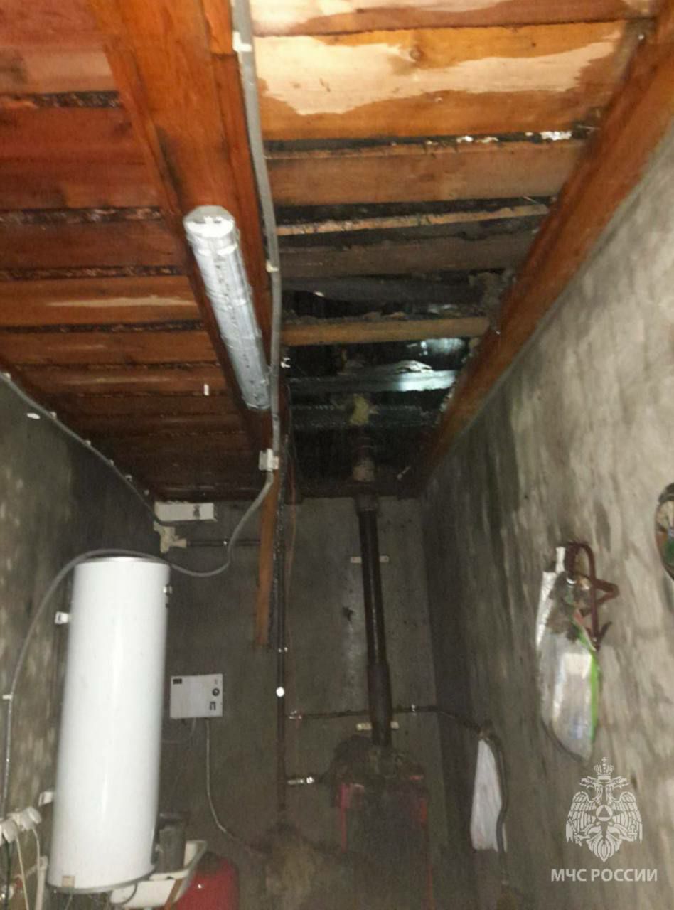 Неисправность котельного оборудования привела к пожару в Усольском районе