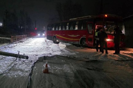 В Усть-Куте произошла авария с участием автобуса