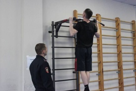 В Приангарье впервые проходит спортивная акция по выполнению нормативов ГТО среди сотрудников МВД