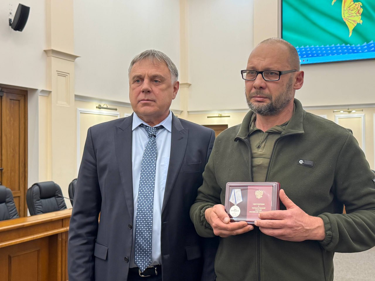 Сергей Петров: Ещё двое ангарских военнослужащих удостоены государственных наград за выполнение задач специальной военной операции Сергей Петров: Ещё двое ангарских военнослужащих удостоены государственных наград за выполнение задач специальной военной операции