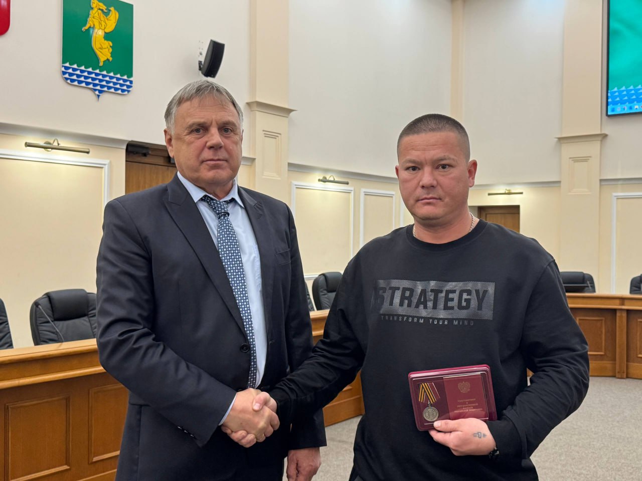 Сергей Петров: Ещё двое ангарских военнослужащих удостоены государственных наград за выполнение задач специальной военной операции Сергей Петров: Ещё двое ангарских военнослужащих удостоены государственных наград за выполнение задач специальной военной операции