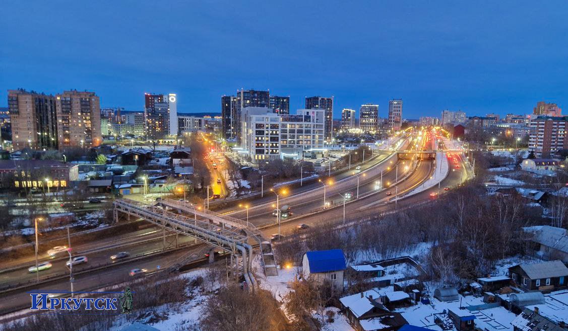 Очарование вечернего Иркутска
