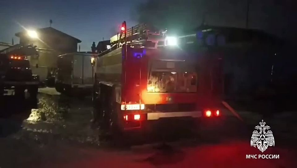 Пожар сегодня утром ликвидировали в Усолье-Сибирском