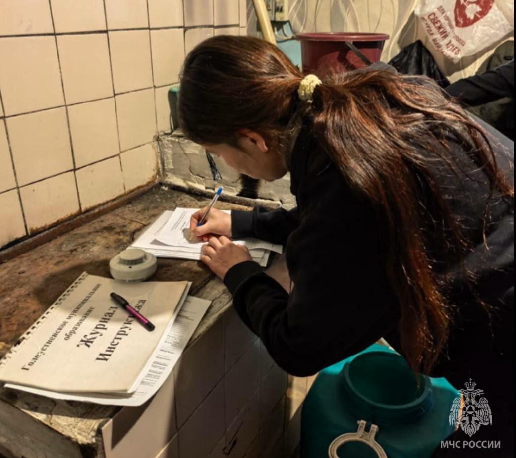 Сотрудники МЧС России провели очередной противопожарный рейд Сотрудники МЧС России провели очередной противопожарный рейд