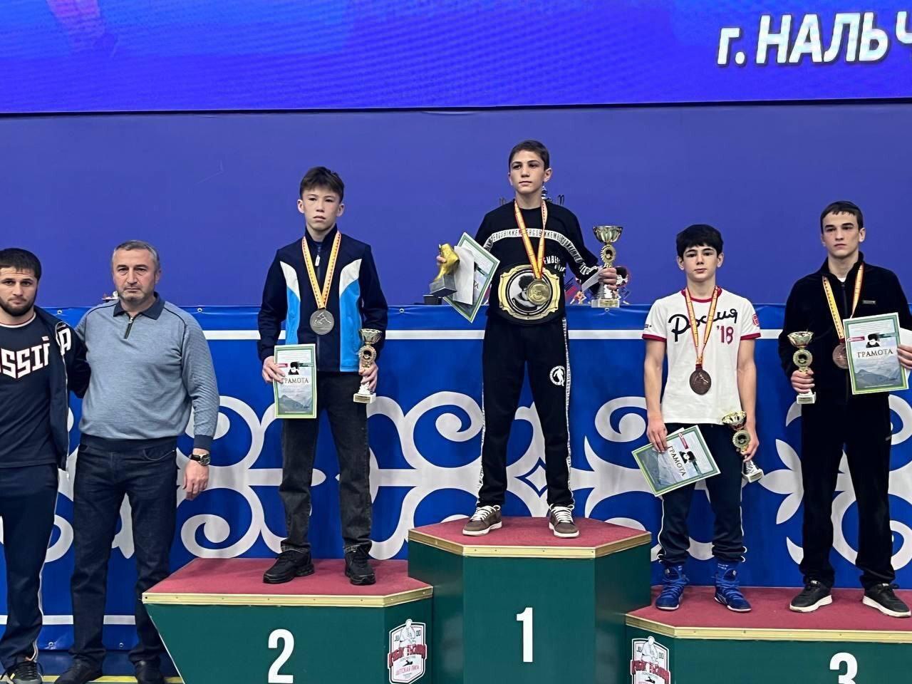 Спортсмены Приангарья выиграли две медали на всероссийских соревнованиях по вольной борьбе памяти балкарского поэта Кязима Мечиева, которые с 12 по 15 ноября проводились в Нальчике Спортсмены Приангарья выиграли две медали на всероссийских соревнованиях по вольной борьбе памяти балкарского поэта Кязима Мечиева, которые с 12 по 15 ноября проводились в Нальчике