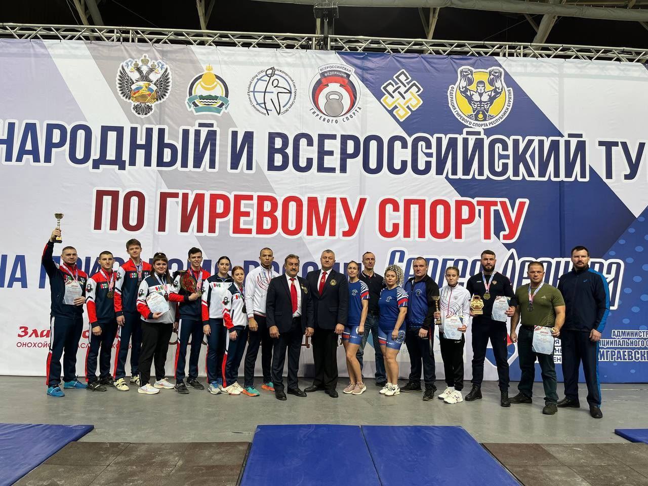 Спортсмены Приангарья завоевали целую россыпь медалей на международных и всероссийских соревнованиях по гиревому спорту на призы ЗМС Сергея Леонова