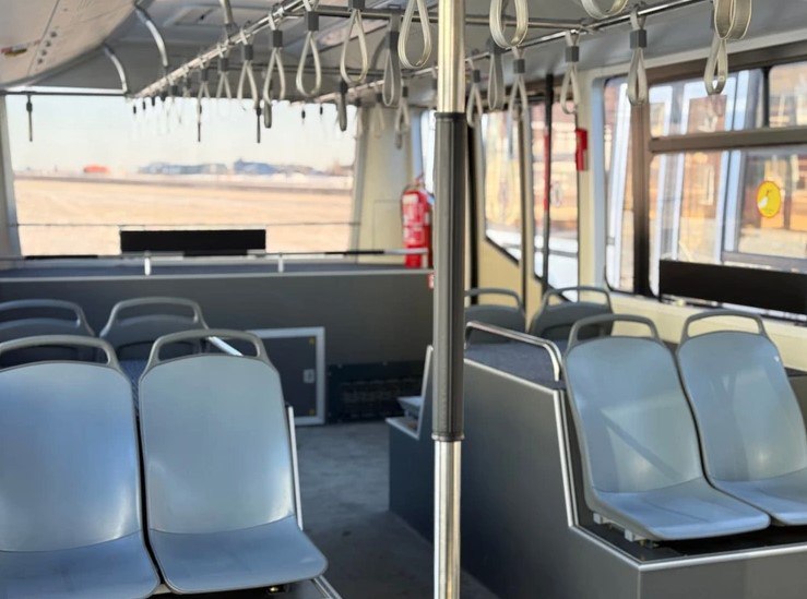 В аэропорту Иркутска появился новый перронный автобус В аэропорту Иркутска появился новый перронный автобус