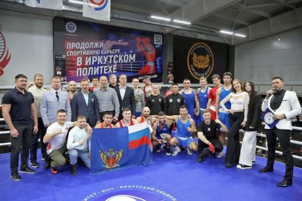 Турнир по боксу любительской лиги «Джентльмены», посвященный Дню сотрудников органов внутренних дел, прошел в Иркутске в минувшие выходные