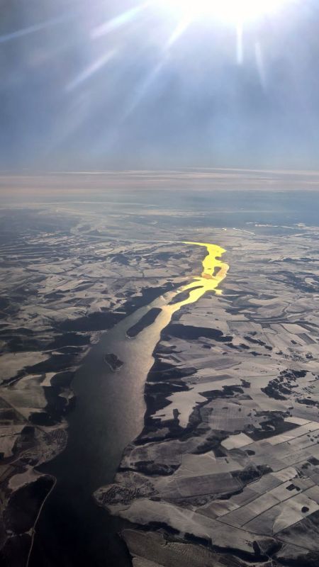 Ангара с высоты птичьего полета