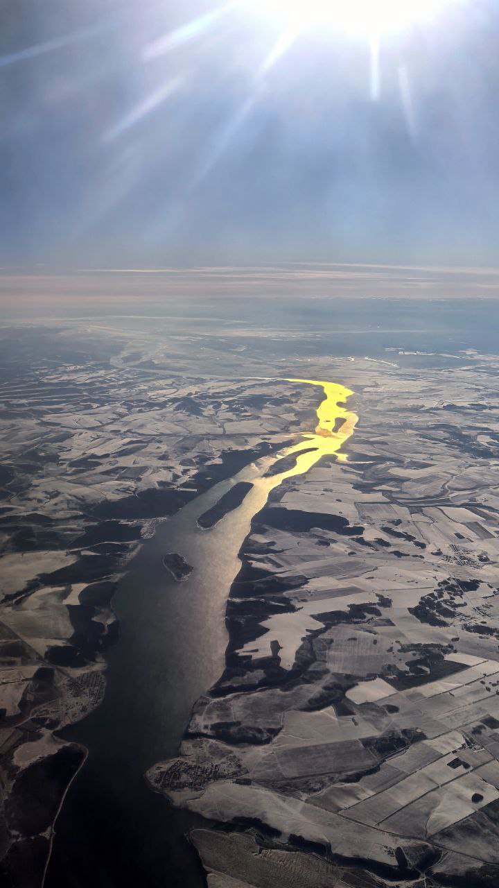 Ангара с высоты птичьего полета