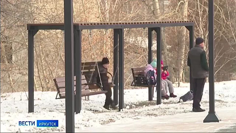 Сквер имени Павла Бажова появился в микрорайоне Первомайском в Иркутске