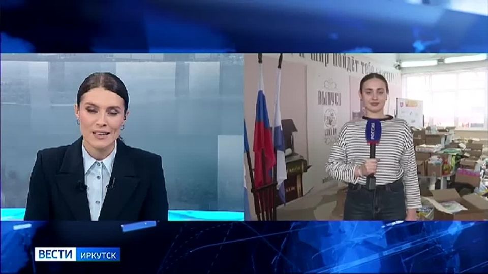 Гуманитарную помощь для областной детской туберкулезной больницы собрали в иркутской школе № 14