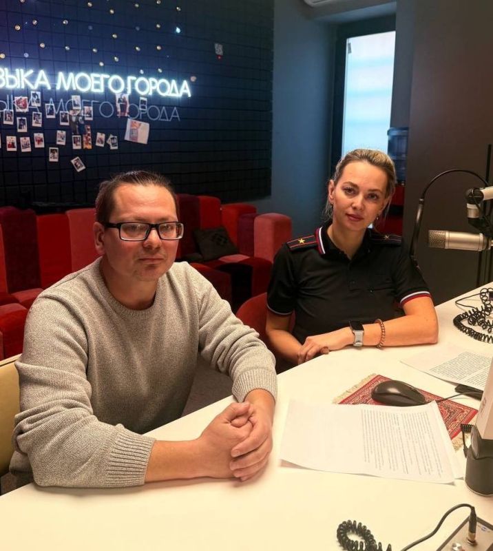 Запись новой радиопрограммы из цикла «Безопасные дороги моего города» на радиостанции «Мсм»