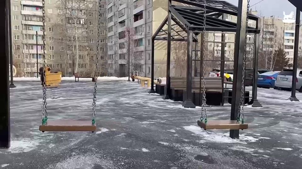 Новый сквер в Иркутске: олень из сказки, детские площадки и зоны отдыха вместо гаражей