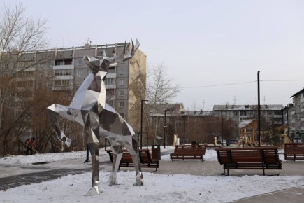 В Первомайском появился новый уютный сквер — место, которое жители ждали много лет