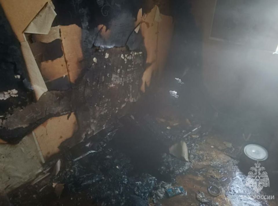 В Куйтуне мужчина погиб во время пожара в жилом доме