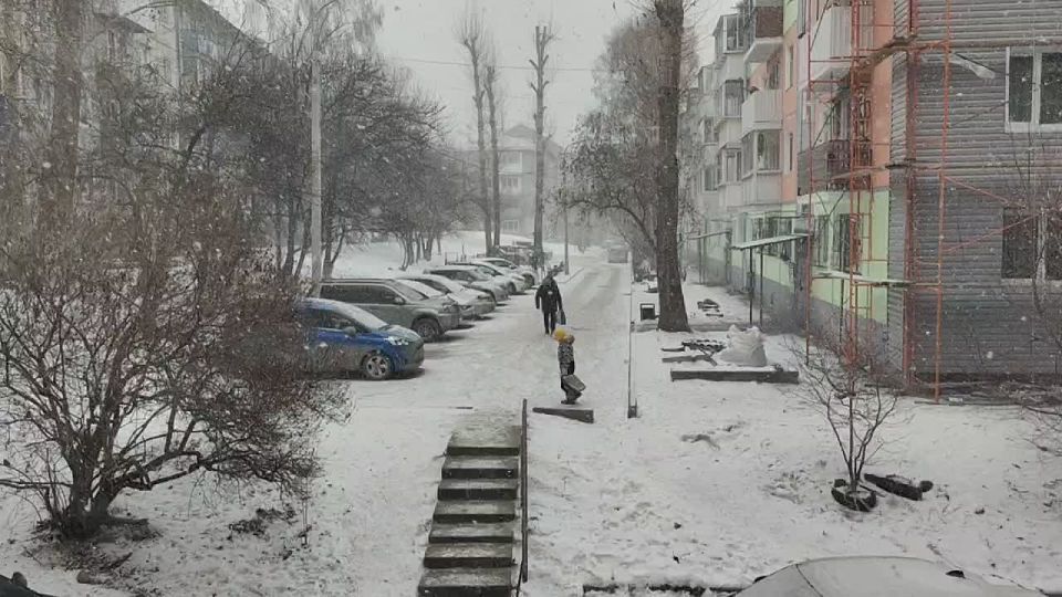 Какая красивая снежная сказка в Иркутске