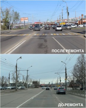 Руслан Болотов: #итоги2025 На фото – улица Рабочая до и после ремонта