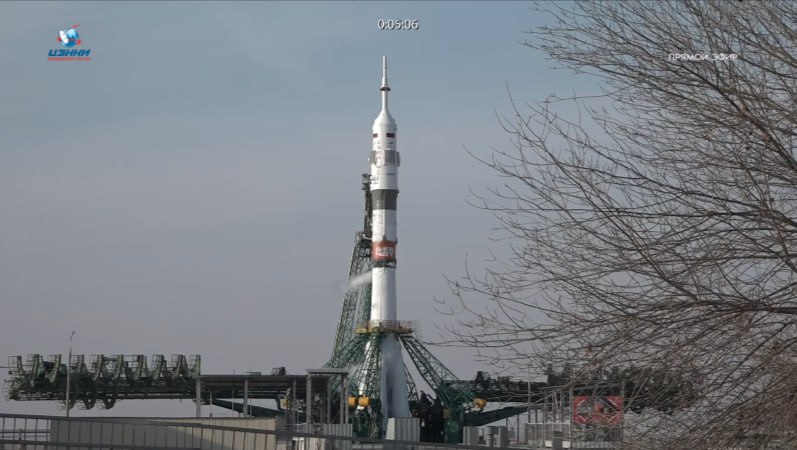 Началась трансляция запуска космического корабля «Союз МС-28» с международным экипажем на борту, в состав которого вошел иркутянин Сергей Микаев!