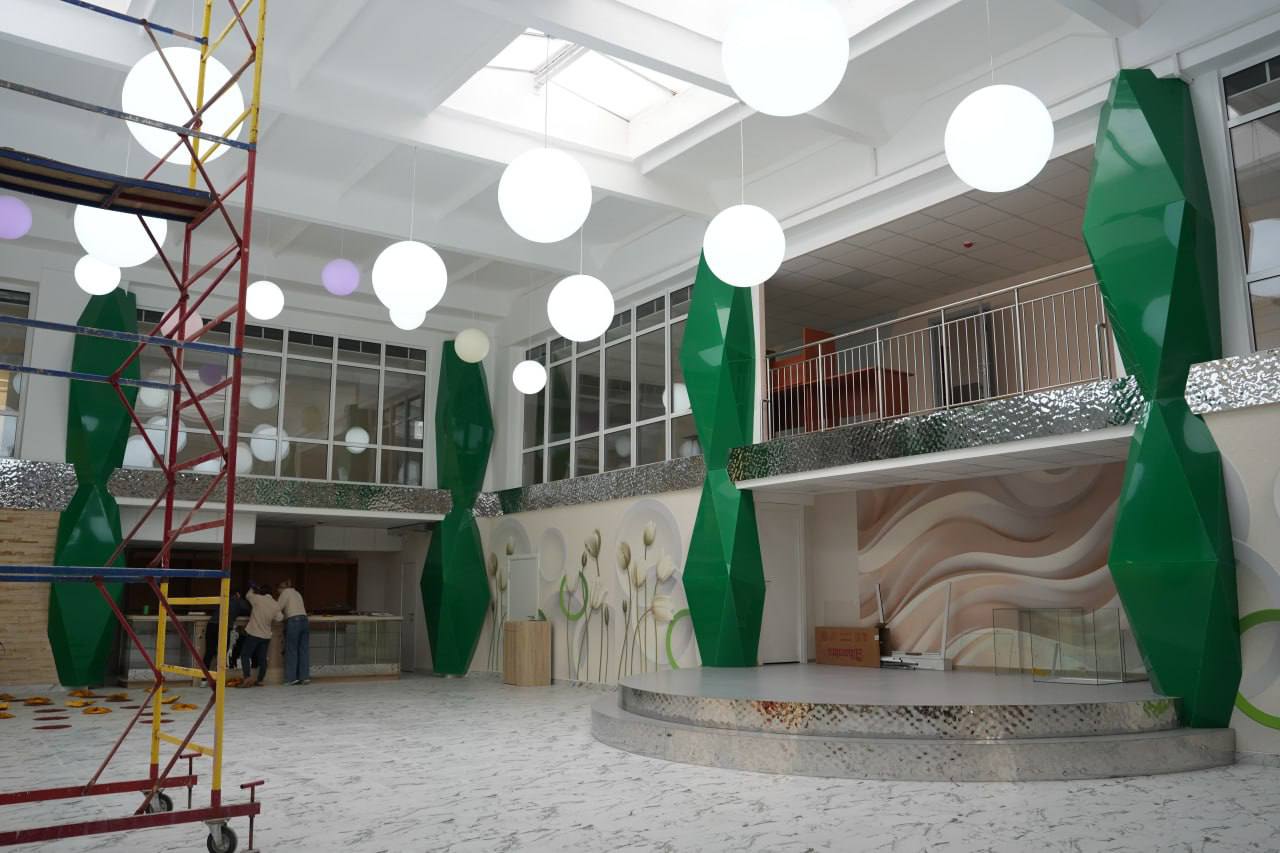 На финишную прямую вышел капитальный ремонт Дома культуры в селе Оек На финишную прямую вышел капитальный ремонт Дома культуры в селе Оек