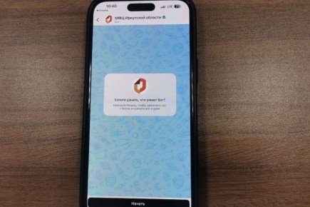 Жители Приангарья могут получить необходимую информацию о работе МФЦ Иркутской области в чат-боте в MAX