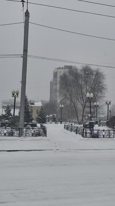 Иркутск хорошеет под снежным покрывалом
