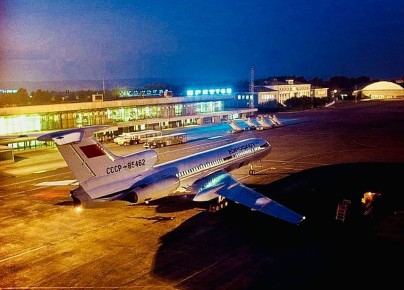 Ночной аэропорт 1983 г. : Старый Иркутск